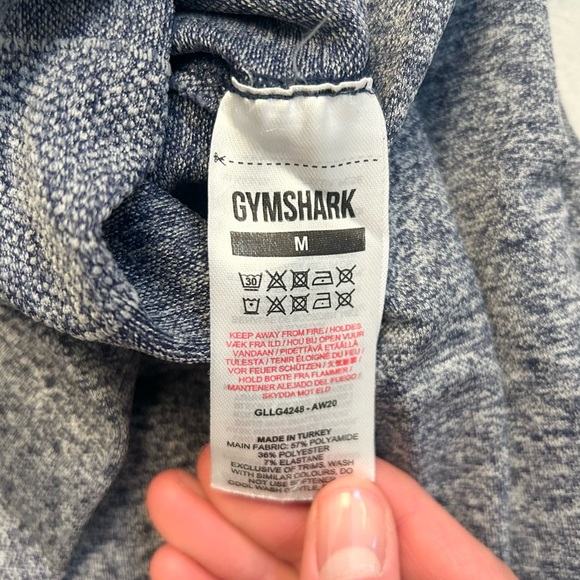 Gymshark Flex High Waisted Navy Leggings - Picture 4 of 4